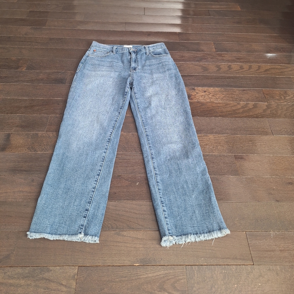 Hudson Jeans Mid Blue Ankle Denim